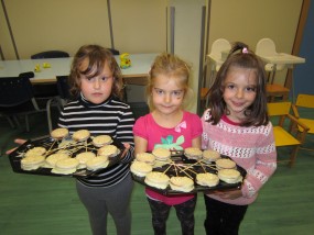 Cocinando con los peques en la haur eskola